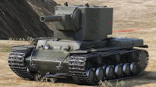World of Tanks KV-2 - 12 Kills 4.9K Damage (1 VS 5) #wot
