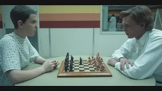 Stranger Things - Chess scene with Eleven and Orderly