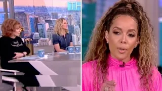 The View’s Sunny Hostin snaps can I not be interrupted for a second as she goes on heated rant live