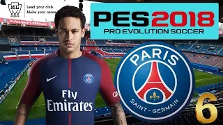 PES 2018 - MASTER LEAGUE - PSG #6 OMG NO WAY?!!! Champions League Knock Out Round Draw