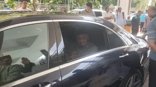 Escort Yabhg Tun Dr Mahathir Mohammad  solat jumaat masjid Negara 5 May 2023