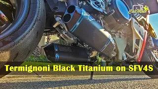 Ducati Streetfighter V4 S | Termignoni Black Titanium Exhaust Install