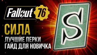 СИЛА. ЛУЧШИЕ и ХУДШИЕ ПЕРКИ ➤ Fallout 76