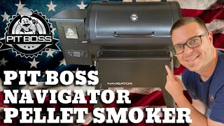 Pit Boss Pellet Smoker Review - Pit Boss Navigator 850 First Thoughts and Burn Off