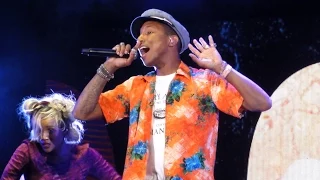 Pharrell Williams - Happy live [HD] 26 6 2015 Rock Werchter Festival Belgium