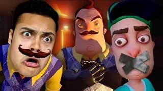 MY NEIGHBOR KIDNAPPED ME IN HIS BASEMENT (Hello Neighbor)