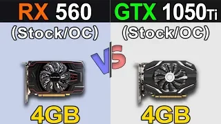 RX 560 Vs. GTX 1050 Ti | 25 Games Benchmarks