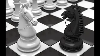 Урок 8  конь - шахматная фигура, ходит. Сhess lesson. Lecciones de ajedrez.