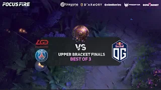 PSG LGD vs OG Game 3 (BO3) | The International 2019 Upper Bracket Finals