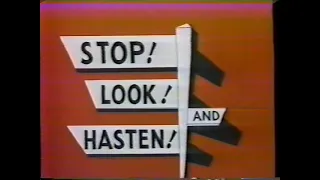 Stop! Look! and Hasten! - Titulos con audio de "El Correcaminos"