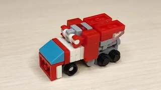 Building a lego robot transformer