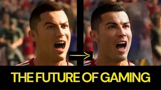 The future of gaming! Fifa 21 revamped using A.I. deepfake technology.