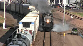 Worlds largest steam locomotive is back! Big Boy 4014 hits the main line