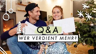 Wer verdient mehr? - ein ehrliches Q&A | MANDA Vlog