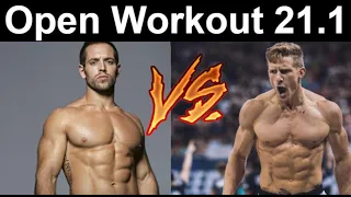 Rich Froning vs Brent Fikowski | 2021 Crossfit Open Workout 21.1