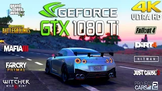 NVIDIA GTX 1080 Ti Test 10 Games in 4K (i7 8700k)