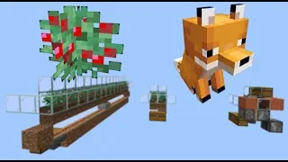 Automatic Fox Berry Farm + Fox Facts! | Minecraft