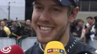 Interview mit 3 fach Weltmeister Sebastian Vettel