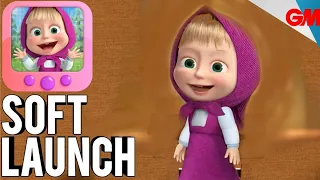 Masha and the Bear: My Friend (by DEVGAME KIDS games) Android / iOS - Launch Gameplay