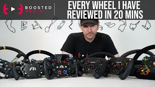 Every Sim Racing Wheel We Have Reviewed in 20 Minutes