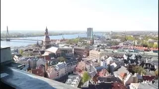 Views from St. Peter's Church, Riga!