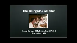 The Bluegrass Alliance  September 1971 Vol. 2
