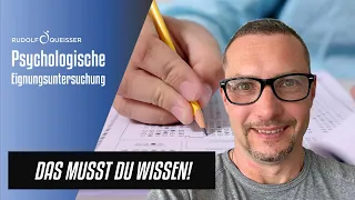 Psychologische Eignungstests - Das musst du wissen!