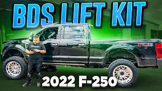 2022 FORD F-250 GETS BDS 4-LINK LIFT KIT!!!