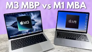 M3 MacBook Pro vs M1 MacBook Air - CHOOSE WISELY!!