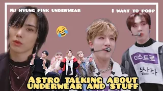 Astro( 아스트로)  Taking About underwear and Stuff | embarrassing each other