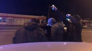 LIVE  от полиции сбежал пьяный водитель