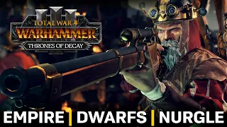 THRONES OF DECAY! Total War: Warhammer 3 - Thrones of Decay DLC - Trailer, Schedule & Impressions