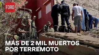 Suman más de 2 mil muertos por sismo en Marruecos; Declaran tres días de luto - Las Noticias