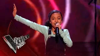 Savannah Performs ‘Don't You Worry 'Bout A Thing’: Blinds 4 | The Voice Kids UK 2018