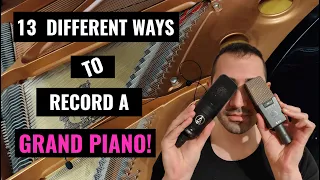 How to record a Grand Piano (Mono & Stereo Techniques)