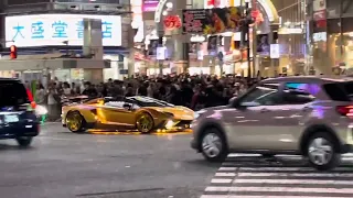 Shibuya Lamborghinis