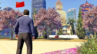 قررت السفر إلى الصين في جي تي أي 5 | GTA V Travel to China