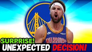 ANNOUNCED TODAY! STAR MAKES DECISION NO ONE EXPECTED! GOLDEN STATE WARRIORS!