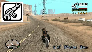 Small Town Bank with zero M4 Skill - Badlands mission 9 - GTA San Andreas