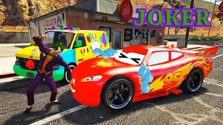 McQueen ve Örümcek Adama JOKER Tuzak Kuruyor - GTA 5