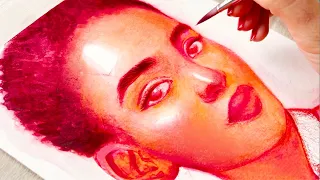 Real-Time Watercolor Portrait Demo + TIPS! (Limited Palette)