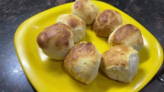 Pav (Airfryer Recipe) | Homemade Eggless Pav | Pav Bhaji buns