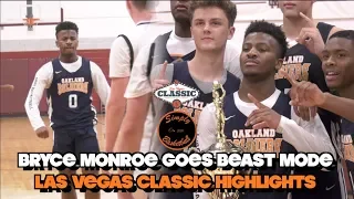 5'10 Bryce Monroe Dominates The Las Vegas Classic W/ Oakland Soldiers | Top 2020 in Norcal?