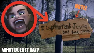 BENSON LEFT A NOTE IN MY BACKYARD! *Toy Story 4 In Real Life!*