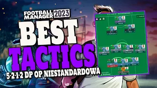 The Best Tactics on FM23 Tested - 5-2-1-2 DP OP NIESTANDARDOWA - Football Manager 2023