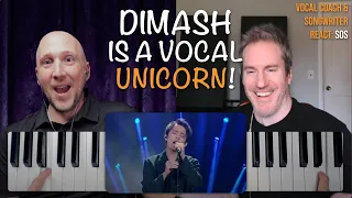 DIMASH IS A VOCAL UNICORN! Vocal Coach & Songwriter React to SOS | Song Reaction and Analysis