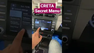 Creta Secret Menu | Subscribe for more | WiFi enabled
