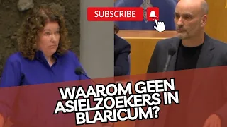 Van Dijk (SP) zet Podt (D66) KLEM! 'Waarom geen asielzoekers in rijke gemeenten zoals Blaricum?'