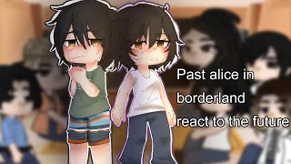 Past alice in borderland react to the future (part 2?) lazy and there's some mistakes :(