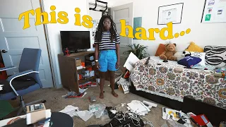 Decluttering My Apartment & Ethically Downsizing // Manifesting A Move From Texas to Georgia